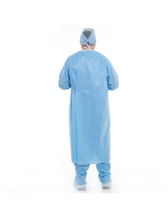 Casaque Stérile avec 2 Essuie-mains - dos