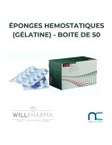Éponges hémostatiques- Boite de 50