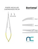 Porte-aiguilles Castroviejo 18cm - Bontempi