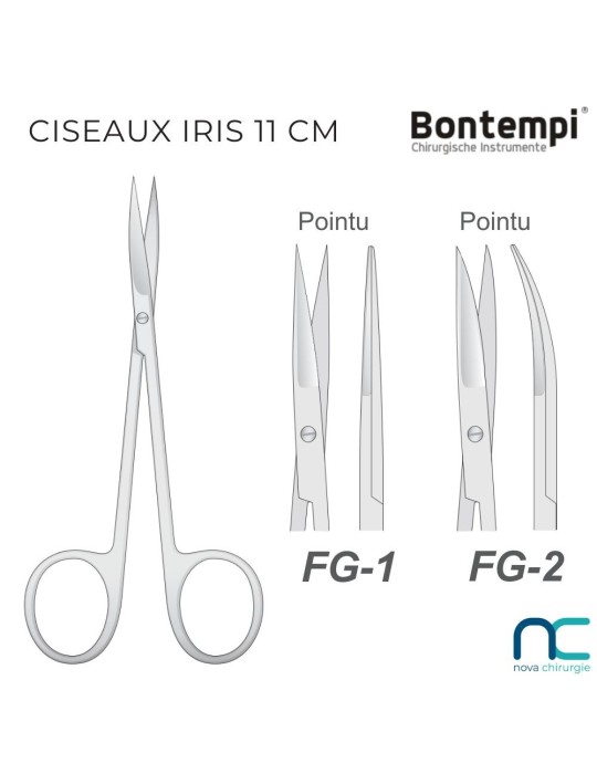 Ciseaux IRIS 11cm - Bontempi