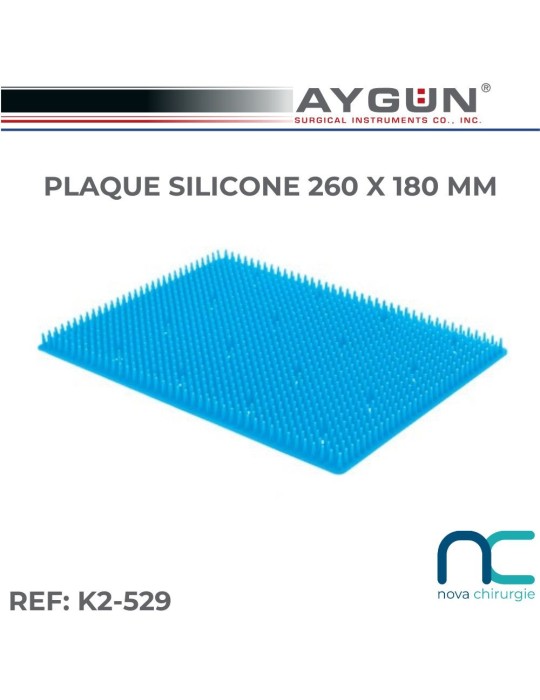 Plaque silicone Aygun Bleue 26 x 18 cm