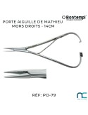 Porte aiguille de Mathieu mors droits - 14 cm
