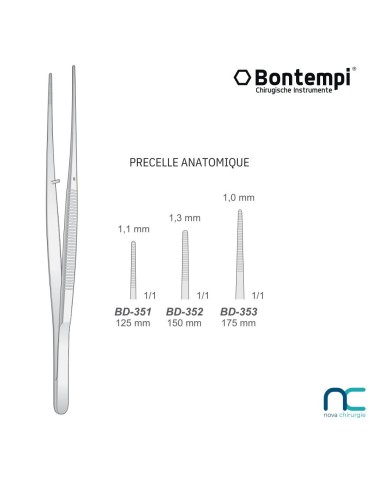Précelle Anatomique - Bontempi