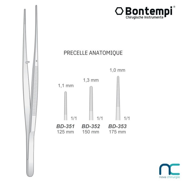 Précelle Anatomique - Bontempi