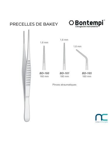 Précelles de Bakey - Bontempi