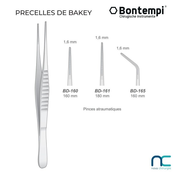 Précelles de Bakey - Bontempi