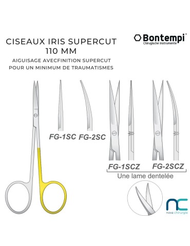 Ciseaux Supercut Bontempi