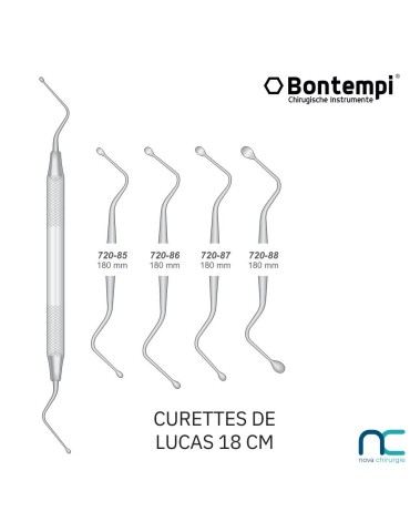 curette de lucas - dentisterie vétérinaire