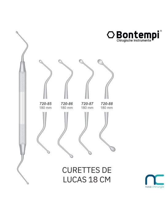 curette de lucas - dentisterie vétérinaire