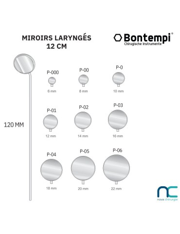 miroirs laryngés - dentisterie vétérinaire