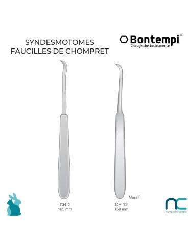 Syndesmotome Chompret vétérinaire petits animaux | Nova Chirurgie