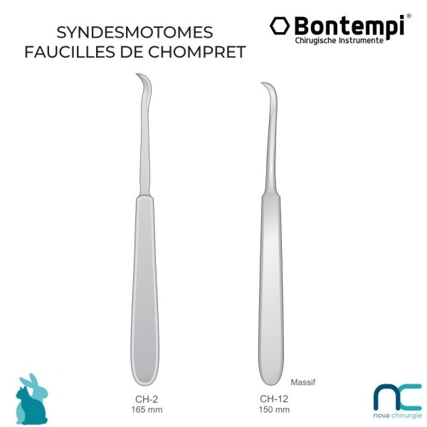 Syndesmotome Chompret vétérinaire petits animaux | Nova Chirurgie
