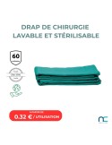 drap stérilisable lavable chirurgie dermato vétérinaire